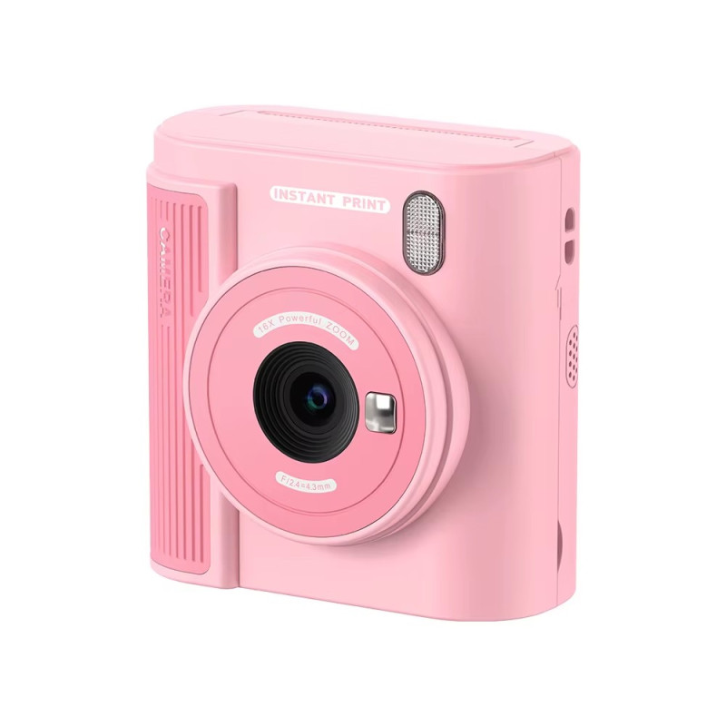 Дитячий фотоапарат Instant Print Camera P99 з миттєвим термодруком (Рожевий)