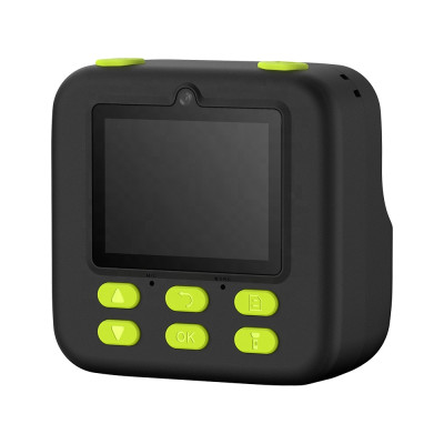 Дитяча камера миттєвого друку Instant Print Camera P79 (Чорно-зелений)