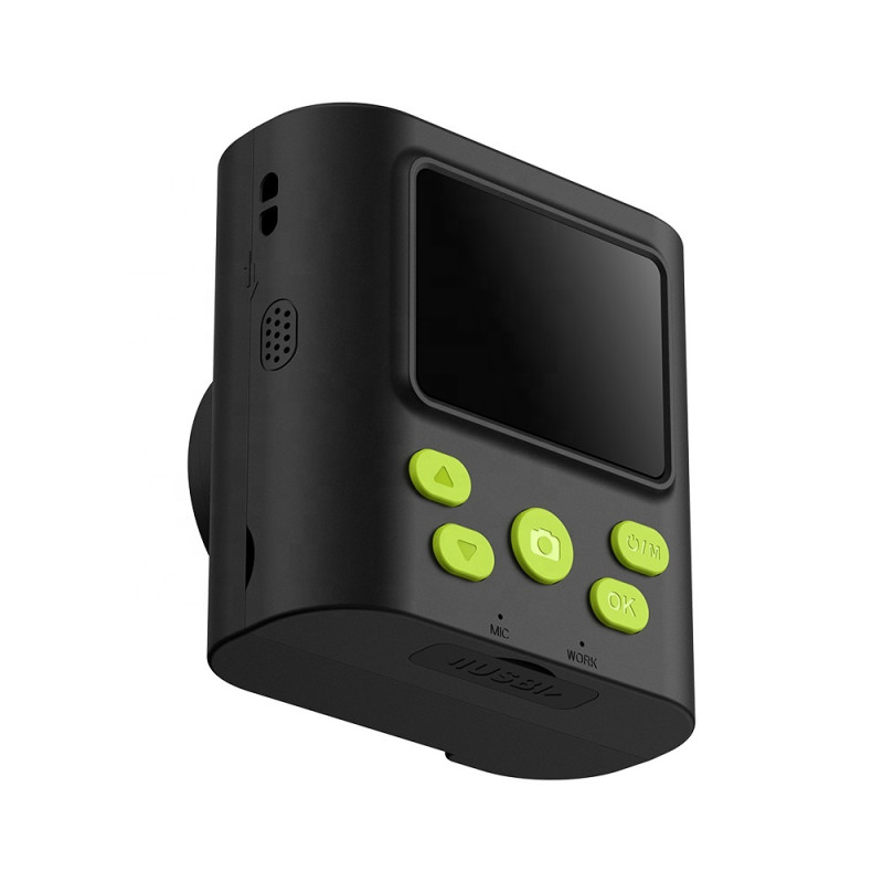 Дитячий фотоапарат Instant Print Camera P99 з миттєвим термодруком (Чорно-зелений)