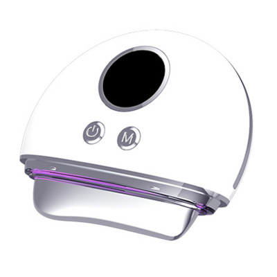 Мікрострумовий масажер для обличчя DYM039 з технологіями EMS, LED, вібрацією та тепловою терапією (Білий)