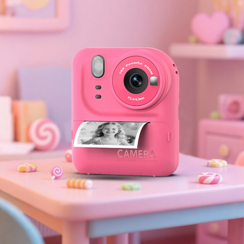 Дитяча камера миттєвого друку Instant Print Camera P89 (Червоний)