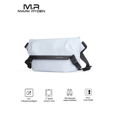 Містка сумка через плече Mark Ryden MR2819 з відділом під планшет 11" (Білий)