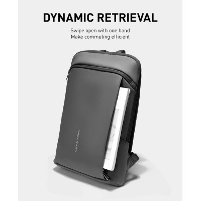 Рюкзак для ноутбука 15.6" Mark Ryden MR7003 надлегкий з вентильованою спинкою (Чорний)