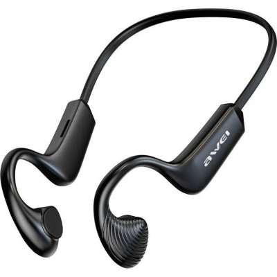 Спортивні Bluetooth навушники Awei A896BL з повітряною провідністю (Чорний)