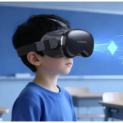 3D окуляри віртуальної реальності Shinecon G18 для смартфонів 4.7-7.0" (Білий)