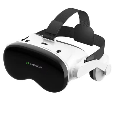 3D окуляри віртуальної реальності Shinecon G18E для смартфонів 4.7-7.0" з вбудованими навушниками (Білий) 3D окуляри віртуальної реальності Shinecon G18E для смартфонів 4.7-7.0" з вбудованими навушниками (Білий)