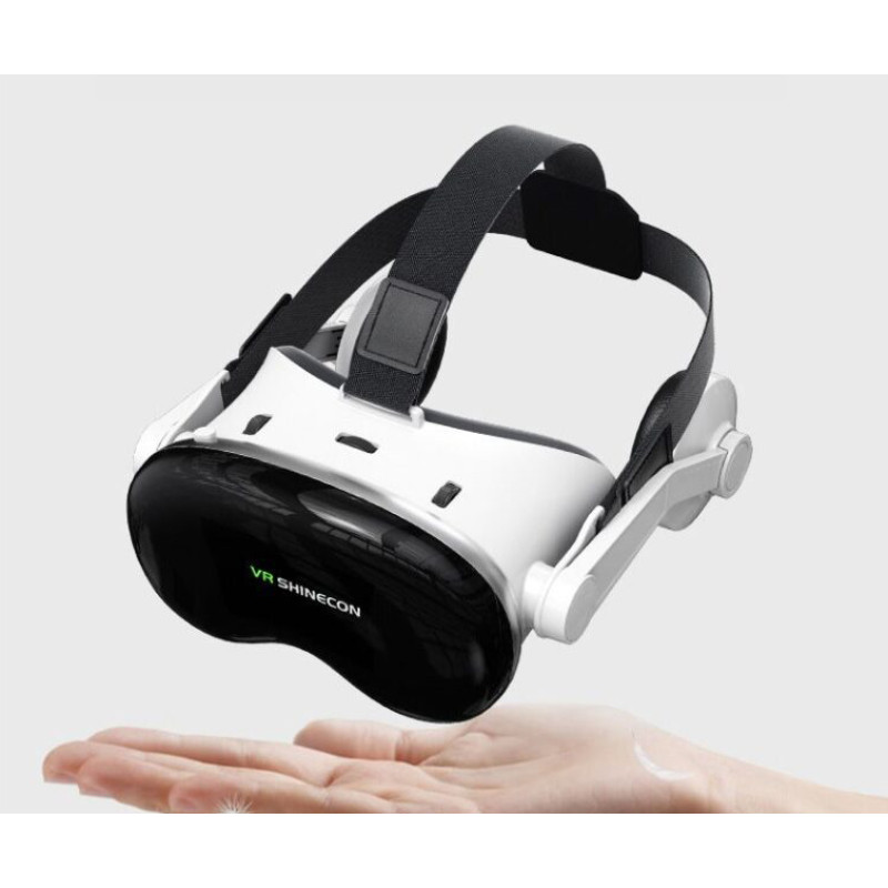Окуляри віртуальної реальності Shinecon G18EB для смартфона з Hi-Fi навушниками (Білий)