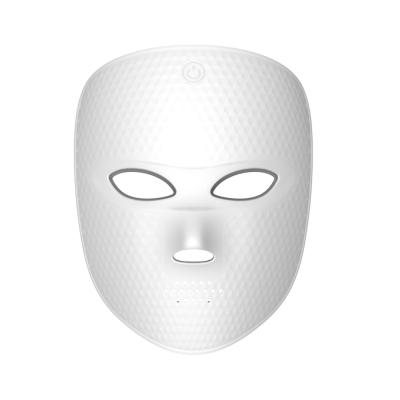 Преміум LED маска для обличчя з мультиспектральною світлотерапією для ліфтингу та омолодження (Білий)