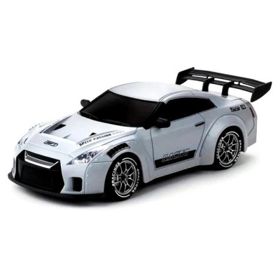 Машинка для дрифта на радіокеруванні Nissan GT-R S815 1:24 4WD з LED-підсвіткою (Сірий)