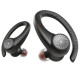 Бездротові Bluetooth навушники Tribit MoveBuds H1 BTH95 з кріпленням-гачком та вологозахистом (Чорний)