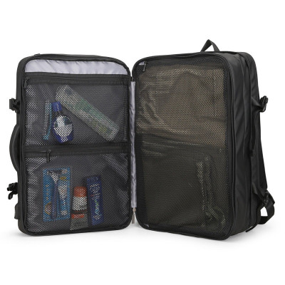 Дорожній рюкзак для ноутбука 17" Mark Ryden MR8057Y з USB-портом (Чорний)