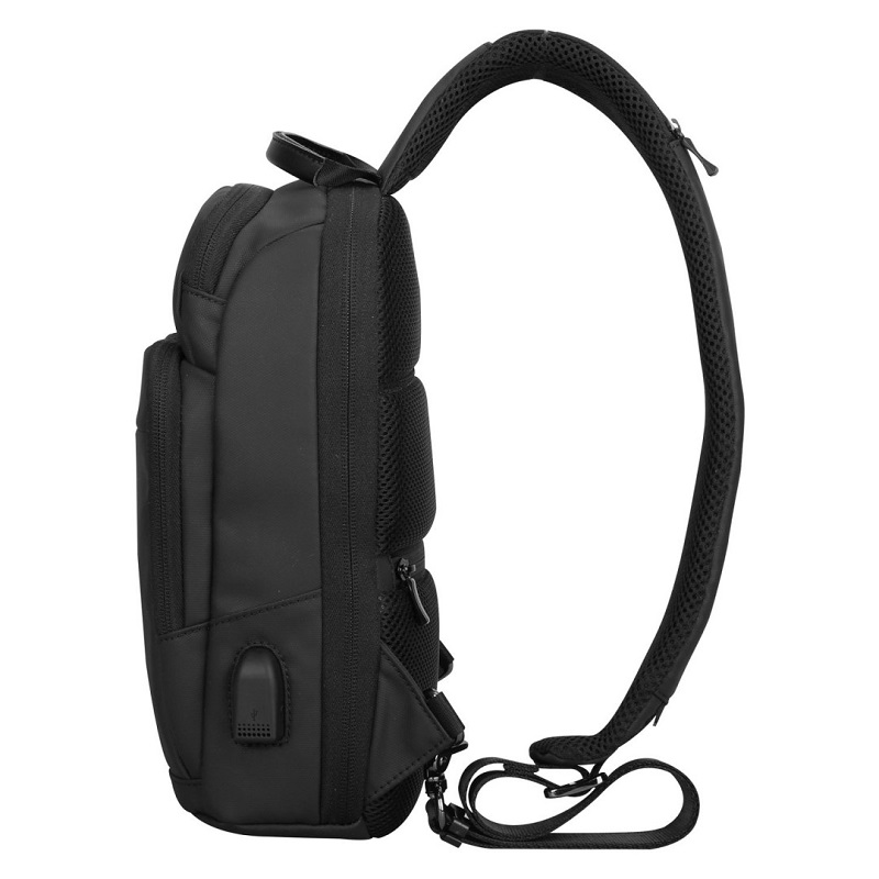 Рюкзак на одне плече Mark Ryden MiniMax MR7618 (Чорний)