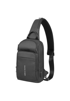 Рюкзак на одне плече Mark Ryden MiniMax MR7618 (Чорний)