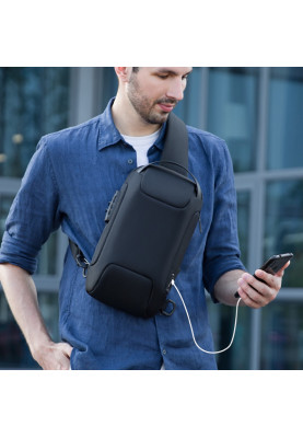 Рюкзак на одне плече Mark Ryden Mini Odyssey MR7116 (Чорний)