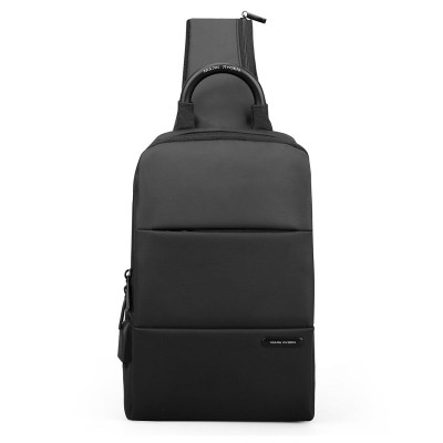 Рюкзак на одне плече Mark Ryden MR7558DY із USB-портом (Чорний)