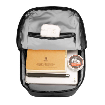 Рюкзак на одне плече Mark Ryden MR7558DY із USB-портом (Чорний)