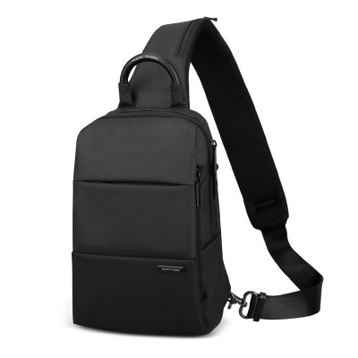 Рюкзак на одне плече Mark Ryden MR7558DY із USB-портом (Чорний)