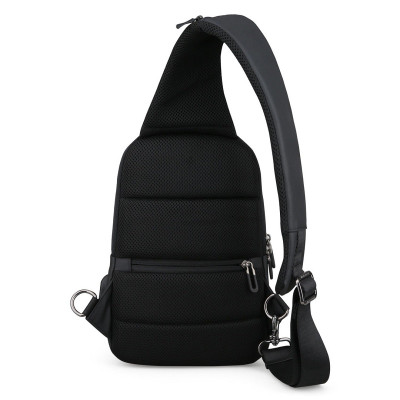 Рюкзак з однією лямкою Mark Ryden MR7191 з USB-портом (Чорний)
