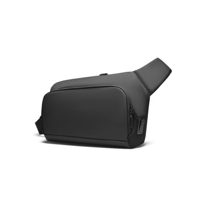 Чоловіча сумка через плече Mark Ryden MR8893 із USB-портами (Чорний)
