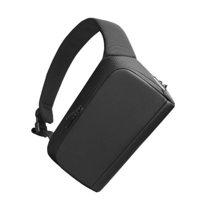 Чоловіча сумка через плече Mark Ryden MR8893 із USB-портами (Чорний)