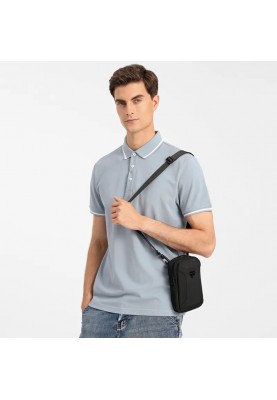 Чоловіча міні-сумка через плече Ozuko 9442 (Чорний)