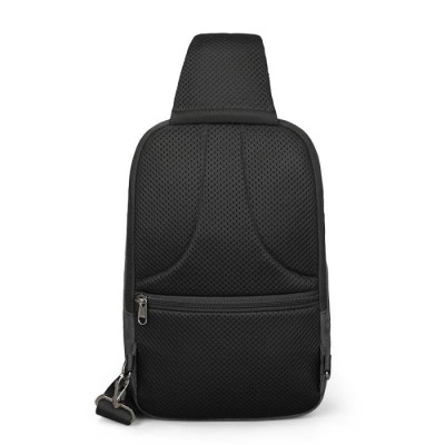Чоловіча сумка через плече Tigernu T-S8061 (Чорно-сірий)