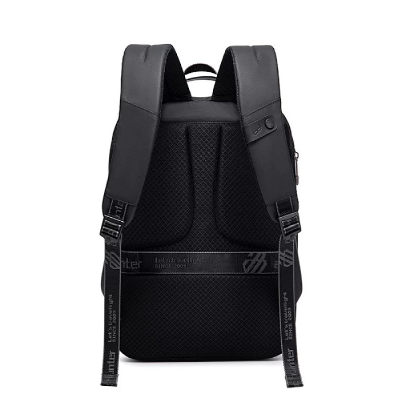 Рюкзак для ноутбука Arctic Hunter B00490, що може розширюватись (Чорний)