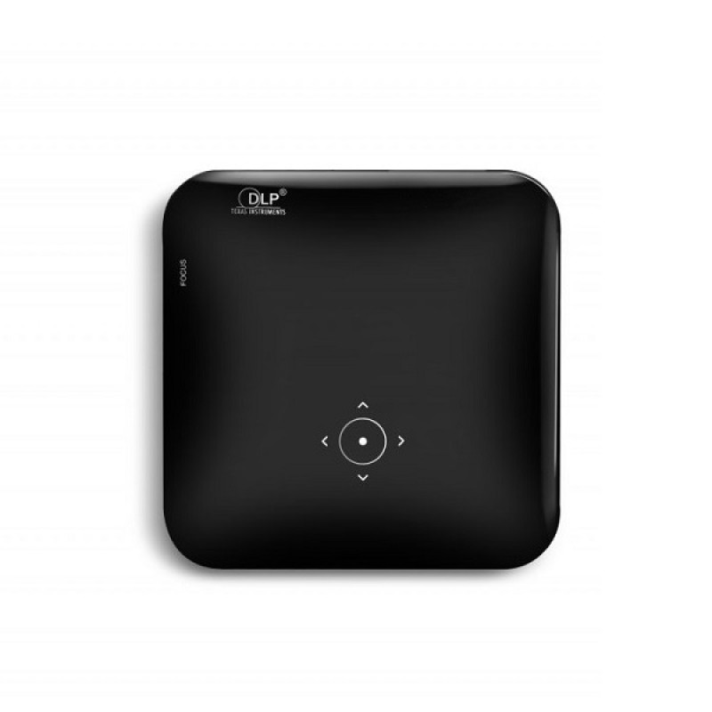Портативний проектор Jiks Pix Miracast із підтримкою бездротового підключення (Чорний)