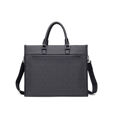 Сумка-портфель чоловіча Bison Denim N20241-3H (Чорний)