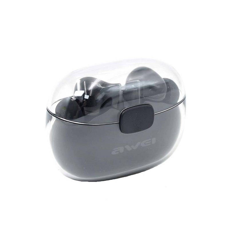 Бездротові Bluetooth навушники Awei T52 з сенсорним керуванням (Чорний)