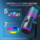 Ігровий USB мікрофон Maono DM30 RGB з підсвічуванням (Чорний)