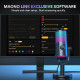 Ігровий USB мікрофон Maono DM30 RGB з підсвічуванням (Чорний)