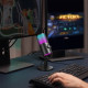 Ігровий USB мікрофон Maono DM30 RGB з підсвічуванням (Чорний)