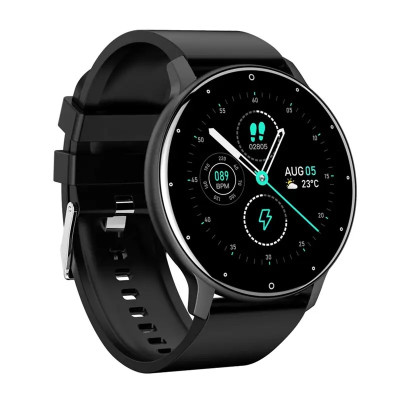 Розумний годинник Lemfo ZL02 Pro з вбудованим мікрофоном (Чорний)