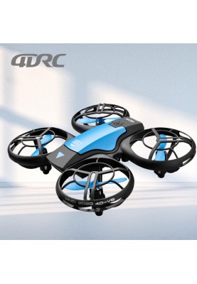 Міні квадрокоптер 4DRC Mini RC Drone V8 з камерою та можливістю робити фліпи (Синій)