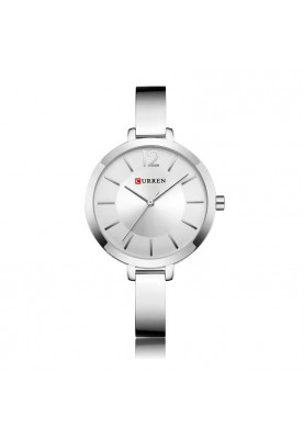 Жіночий наручний годинник Curren 9012 (Сріблястий)