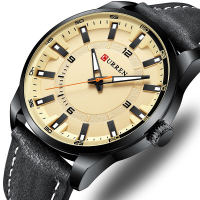 Чоловічий годинник Curren 8390 (Чорний)