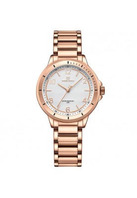 Жіночий наручний годинник Naviforce 5021 (Рожево-золотий)