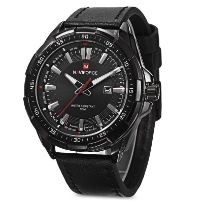 Чоловічий годинник Naviforce 9056 (Чорний)