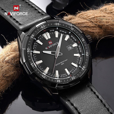Чоловічий годинник Naviforce 9056 (Чорний)