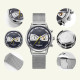 Чоловічий годинник Sinobi S9814G (11S9814G01) (Сріблястий)