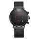 Чоловічий наручний годинник Sinobi S9807G (11S9807G02) (Чорний)