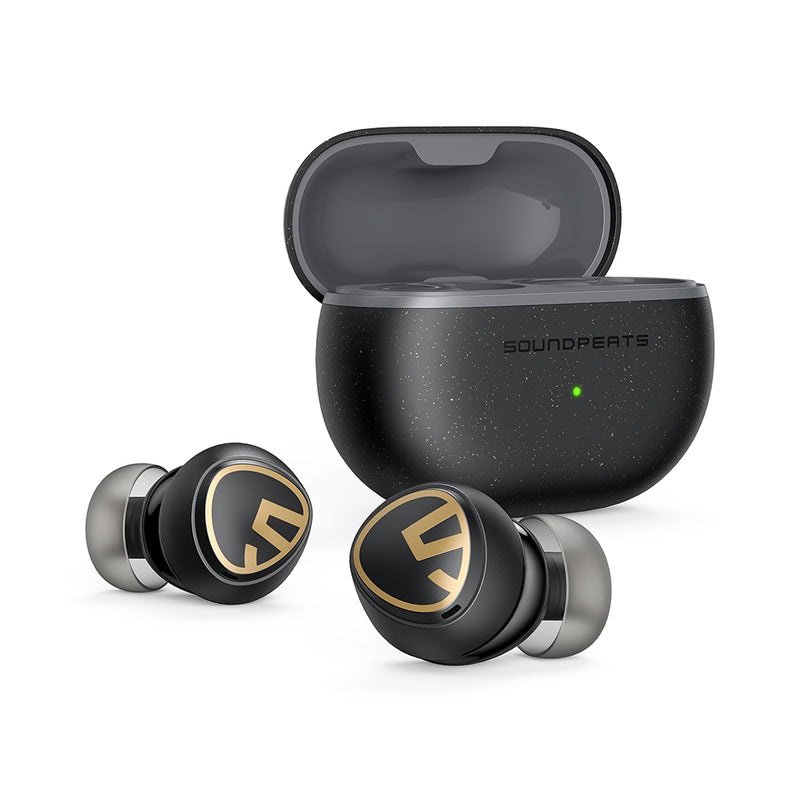 Бездротові Bluetooth навушники Soundpeats Mini Pro HS (Чорний)