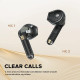 Бездротові Bluetooth навушники Soundpeats Air3 Deluxe (Чорний)