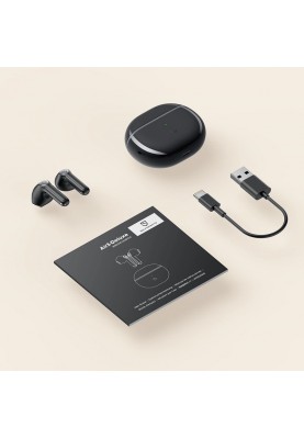 Бездротові Bluetooth навушники Soundpeats Air3 Deluxe (Чорний)