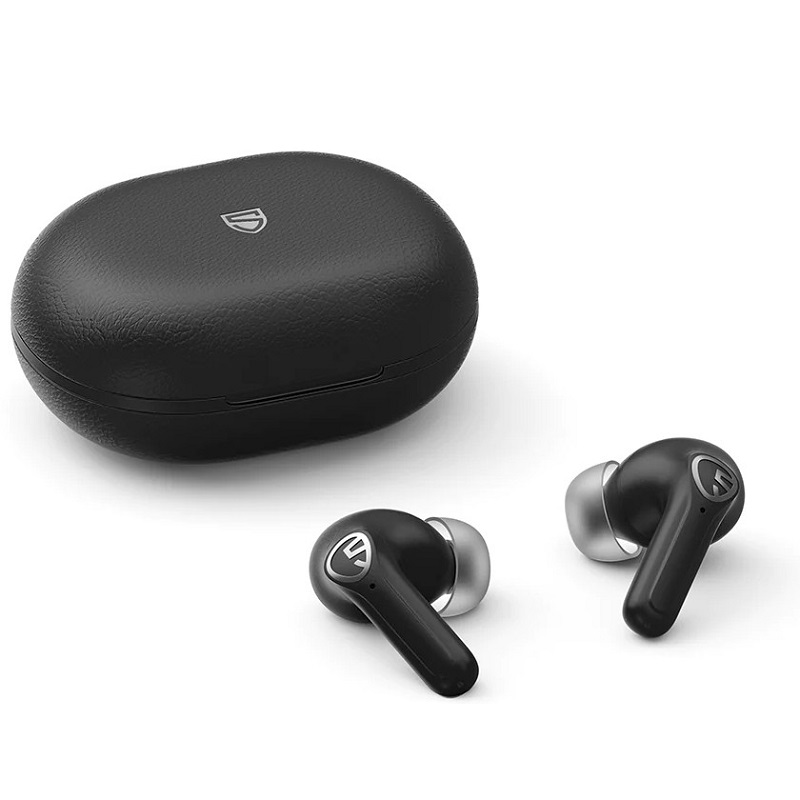Бездротові Bluetooth навушники Soundpeats Life (Чорний)
