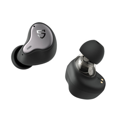 Бездротові Bluetooth навушники Soundpeats H1 (Чорний)