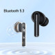 Бездротові Bluetooth навушники Awei T61 із зарядним боксом (Чорний)