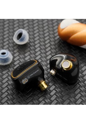 Гібридні навушники TRN Xuanwu з магніто-планарним випромінювачем (Чорний)