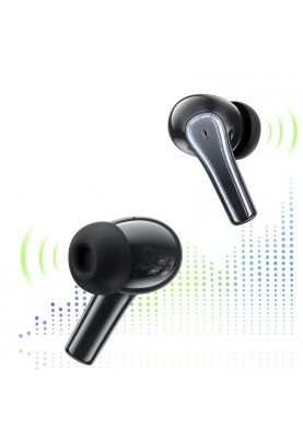 Бездротові Bluetooth навушники Awei T62 з подвійними мікрофонами ENC (Чорний)